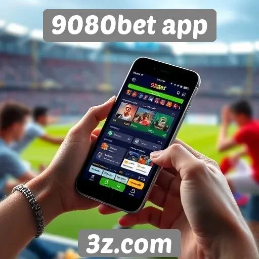 Experiência móvel do 9080bet app para jogadores em movimento