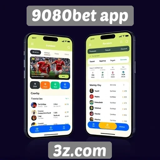 Avaliação da interface do usuário do 9080bet app